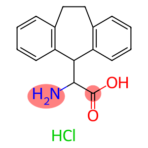 2-amino-2-(10,11-dihydro-5H-dibenzo[a,d][7]annulen-5-yl)acetic acid hydrochloride