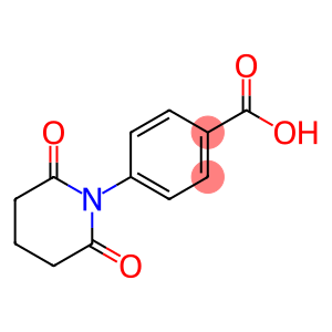 4-(2,6-dioxopiperidin-1-yl)benzoic acid