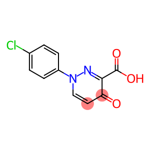 1-(4-Chlorophenyl)-1,4-dihydro-4-oxo-3-pyridazinecarboxylic acid