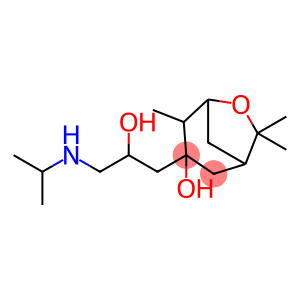 6-Oxabicyclo[3.2.1]octane-3-ethanol, 3-hydroxy-4,7,7-trimethyl-α-[[(1-methylethyl)amino]methyl]-