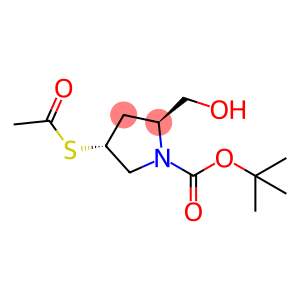 (2S,4R)-tert-butyl 4-(acetylthio)-2-(hydroxymethyl)pyrrolidine-1-carboxylate