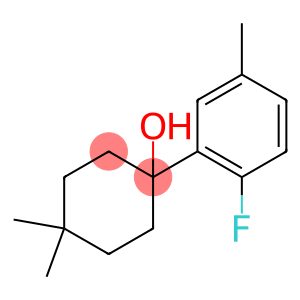 1-(2-fluoro-5-methylphenyl)-4,4-dimethylcyclohexanol