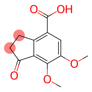 1H-Indene-4-carboxylic acid, 2,3-dihydro-6,7-dimethoxy-1-oxo-