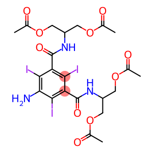 N,N-Bis-(1,3-diacetoxy-2-propyl)-5-amino-2,4,6-triiodoisophthalamide