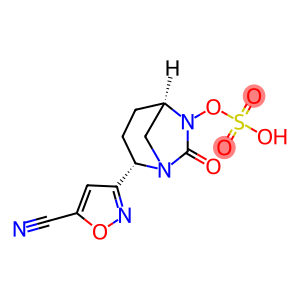 (1R,2S,5R)-2-(5-Cyano-3-isoxazolyl)-7-oxo-1,6-diazabicyclo[3.2.1]oct-6-yl hydrogen sulfate