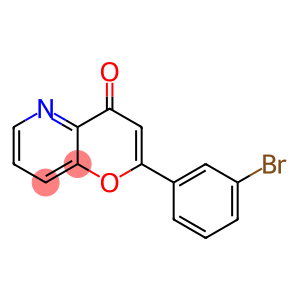 4H-Pyrano[3,2-b]pyridin-4-one, 2-(3-bromophenyl)-