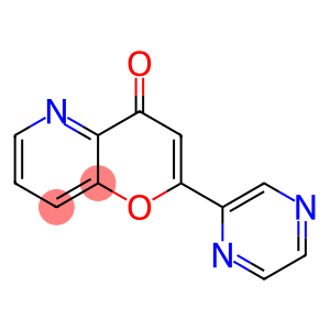 4H-Pyrano[3,2-b]pyridin-4-one, 2-(2-pyrazinyl)-