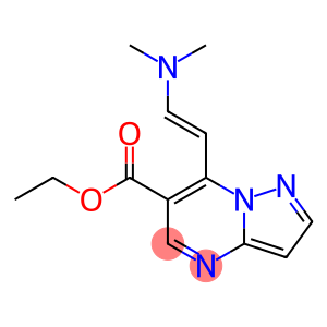 7-[(E)-2-dimethylaminovinyl]-6-pyrazolo[1,5-a]pyrimidinecarboxylic acid ethyl ester