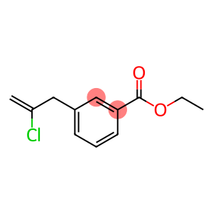 Benzoic acid, 3-(2-chloro-2-propen-1-yl)-, ethyl ester