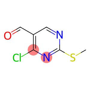 4-Chloro-2-(methylthio)-5-pyrimidinecarboxaldehyde