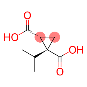 1,2-Cyclopropanedicarboxylicacid,1-(1-methylethyl)-,(1R-cis)-(9CI)