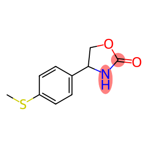 2-Oxazolidinone, 4-[4-(methylthio)phenyl]-