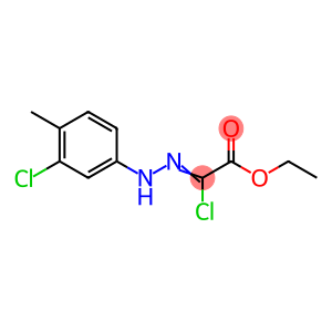 ETHYL 2-CHLORO-2-[2-(3-CHLORO-4-METHYLPHENYL)-HYDRAZONO]ACETATE