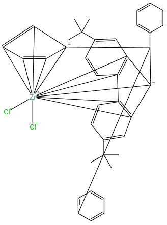 二苯亚甲基环戊二烯(2,7-二叔丁基-芴基)二氯化锆