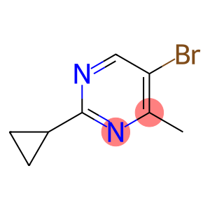 Pyrimidine, 5-bromo-2-cyclopropyl-4-methyl-