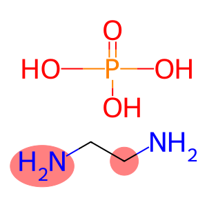ethylenediamine, salt with phosphoric acid