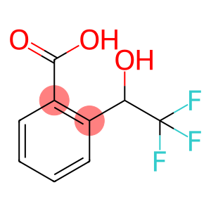 Benzoic acid, 2-(2,2,2-trifluoro-1-hydroxyethyl)- (9CI)