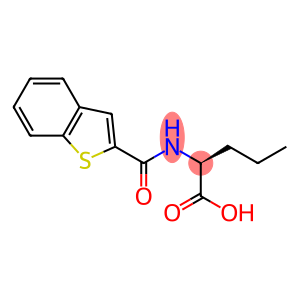 2-(1-benzothiophen-2-ylformamido)pentanoic acid