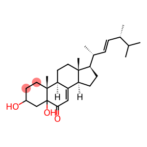 3,5-二羟基麦角甾醇-7,22-二烯-6-酮