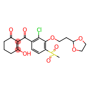2-Cyclohexen-1-one, 2-[2-chloro-3-[2-(1,3-dioxolan-2-yl)ethoxy]-4-(methylsulfonyl)benzoyl]-3-hydroxy-