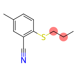 5-Methyl-2-(propylthio)benzonitrile