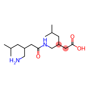 Hexanoic acid, 3-[[[3-(aminomethyl)-5-methyl-1-oxohexyl]amino]methyl]-5-methyl-