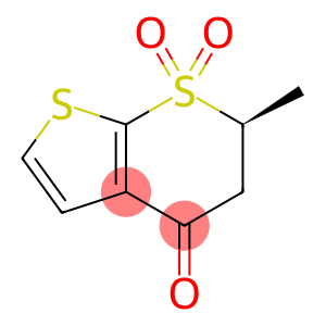 (6S)-5,6-Dihydro-6-methyl-4H-thieno[2,3-b]thiopyran-4-one 7,