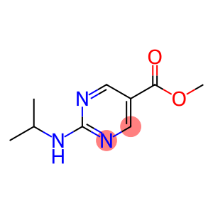 5-Pyrimidinecarboxylic acid, 2-[(1-methylethyl)amino]-, methyl ester