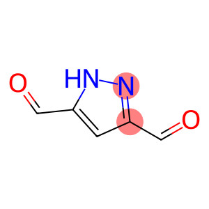 1H-pyrazole-3,5-dicarbaldehyde