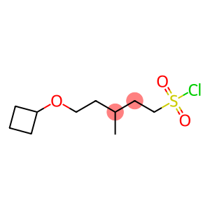 1-Pentanesulfonyl chloride, 5-(cyclobutyloxy)-3-methyl-