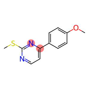 4-(4-Methoxyphenyl)-2-(Methylsulfanyl)pyriMidine