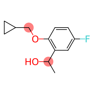 2-(Cyclopropylmethoxy)-5-fluoro-α-methylbenzenemethanol