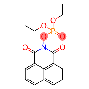 phosphoric acid (1,3-dioxo-2-benzo[de]isoquinolinyl) diethyl ester