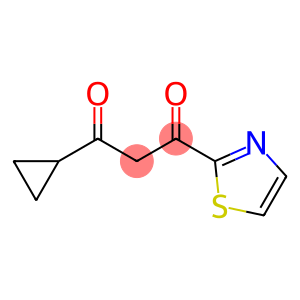 1,3-Propanedione, 1-cyclopropyl-3-(2-thiazolyl)-