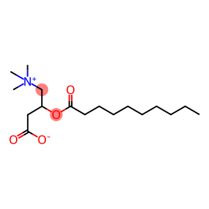 2-[1-hydroxy-2-(trimethylammonio)ethyl]-3-keto-laurate