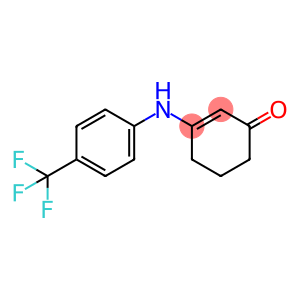 3-[4-(trifluoromethyl)anilino]cyclohex-2-en-1-one