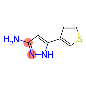 3-(thiophen-3-yl)-1H-pyrazol-5-amine