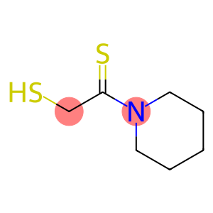 Piperidine,  1-(2-mercapto-1-thioxoethyl)-  (9CI)