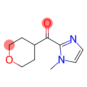 1-methyl-2-(oxane-4-carbonyl)-1H-imidazole
