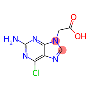 2-(2-氨基-6-氯-9H-嘌呤-9-)乙酸