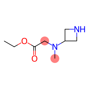 ethyl 2-[azetidin-3-yl(methyl)amino]acetate