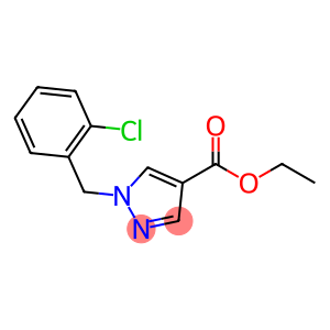 1H-Pyrazole-4-carboxylic acid, 1-[(2-chlorophenyl)methyl]-, ethyl ester