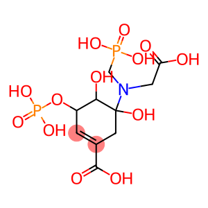 1-Cyclohexene-1-carboxylic acid, 5-[(carboxymethyl)(phosphonomethyl)amino]-4-hydroxy-3-(phosphonooxy)-, [3R-(3α,4α,5β)]- (9CI)