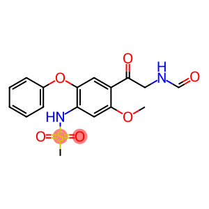 N-(2-(2-Methoxy-4-(methylsulfonamido)-5-phenoxyphenyl)-2-oxoethyl)formamide