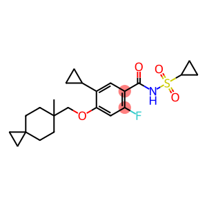 Benzamide, 5-cyclopropyl-N-(cyclopropylsulfonyl)-2-fluoro-4-[(6-methylspiro[2.5]oct-6-yl)methoxy]-