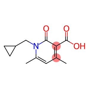 1-(Cyclopropylmethyl)-4,6-dimethyl-2-oxo-1,2-dihydropyridine-3-carboxylic acid