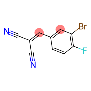 (3-BROMO-4-FLUOROBENZYLIDENE)MALONONITRILE