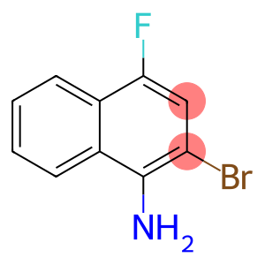 2-bromo-4-fluoronaphthalen-1-amine