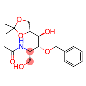 D-Glucitol, 2-(acetylamino)-2-deoxy-5,6-O-(1-methylethylidene)-3-O-(phenylmethyl)-