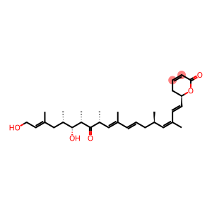 2H-Pyran-2-one, 6-[(1E,3Z,5R,7E,9E,11R,13S,14R,15S,17E)-14,19-dihydroxy-3,5,9,11,13,15,17-heptamethyl-12-oxo-1,3,7,9,17-nonadecapentaen-1-yl]-5,6-dihydro-, (6R)-